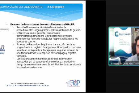 taller formativo auditorías en DLP I