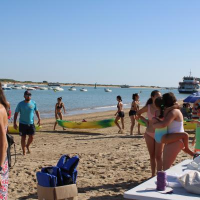 Bautismo de mar, actividades