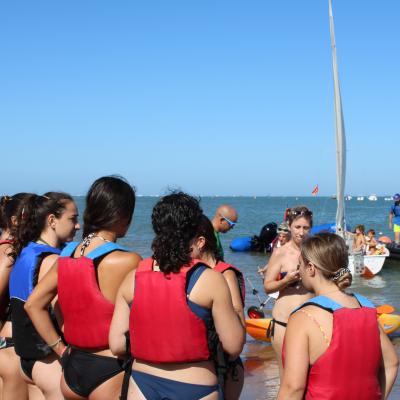 Bautismo de mar, actividades