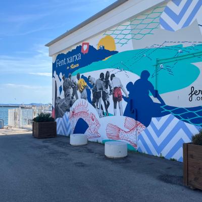 mural roses