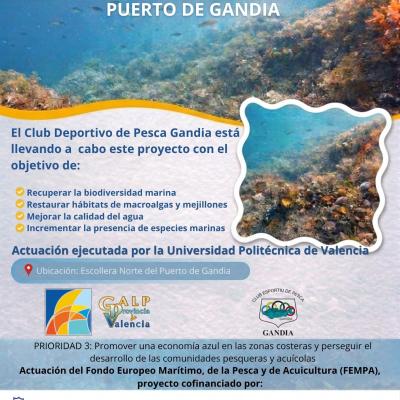 cartel proyecto restauración hábitats