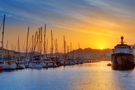 barcos en Murcia