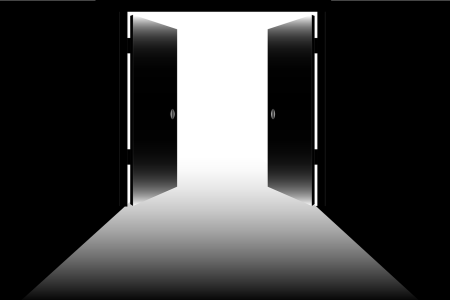 Puerta abierta