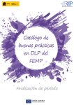 Portada Catálogo Buenas Prácticas DLP FEMP Finalización del período
