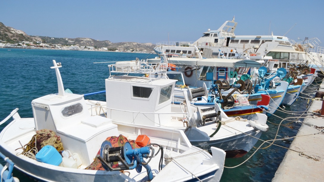 Barcos de pesca en Canarias