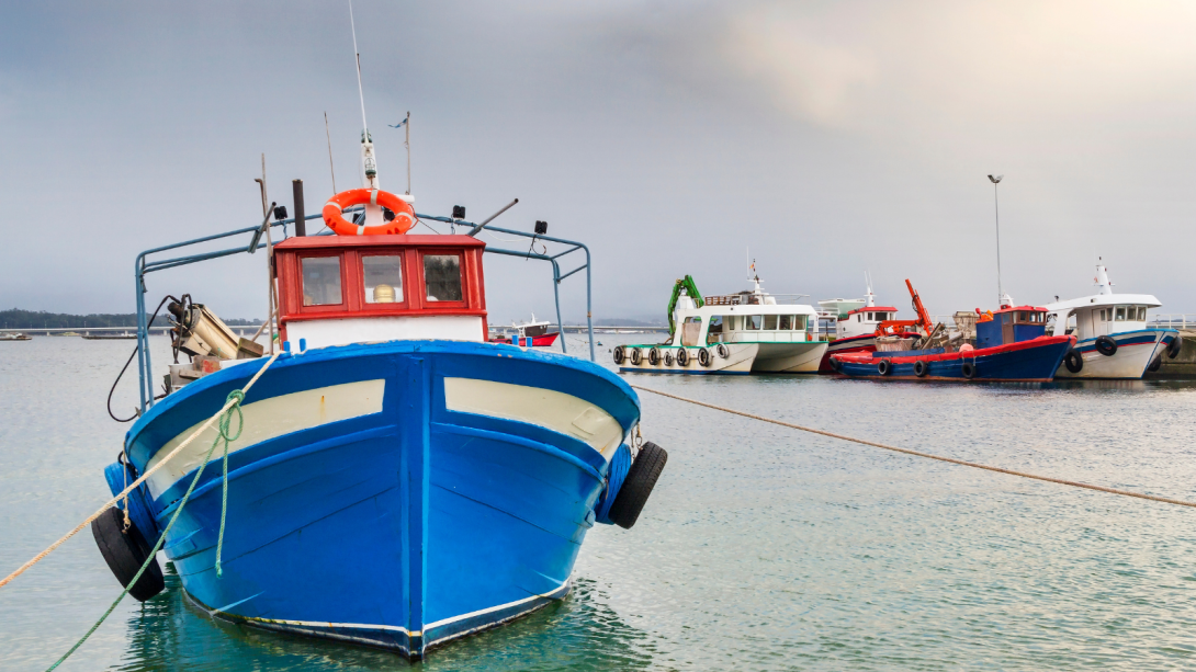 barco en galicia