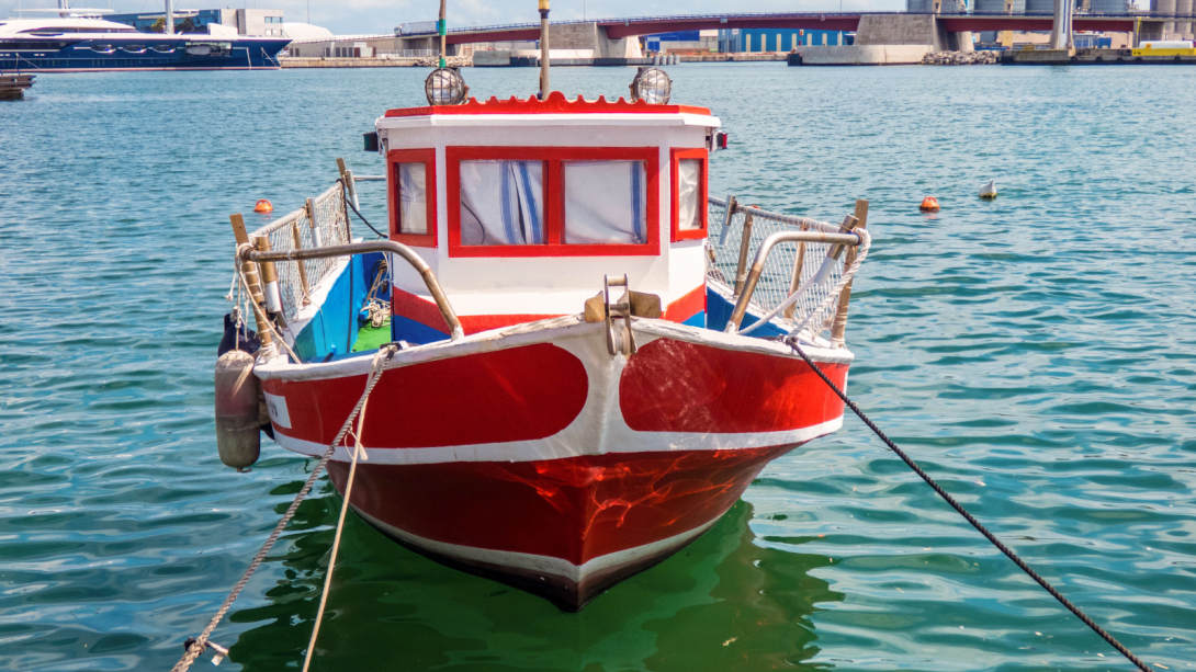 Barco en Tarragona