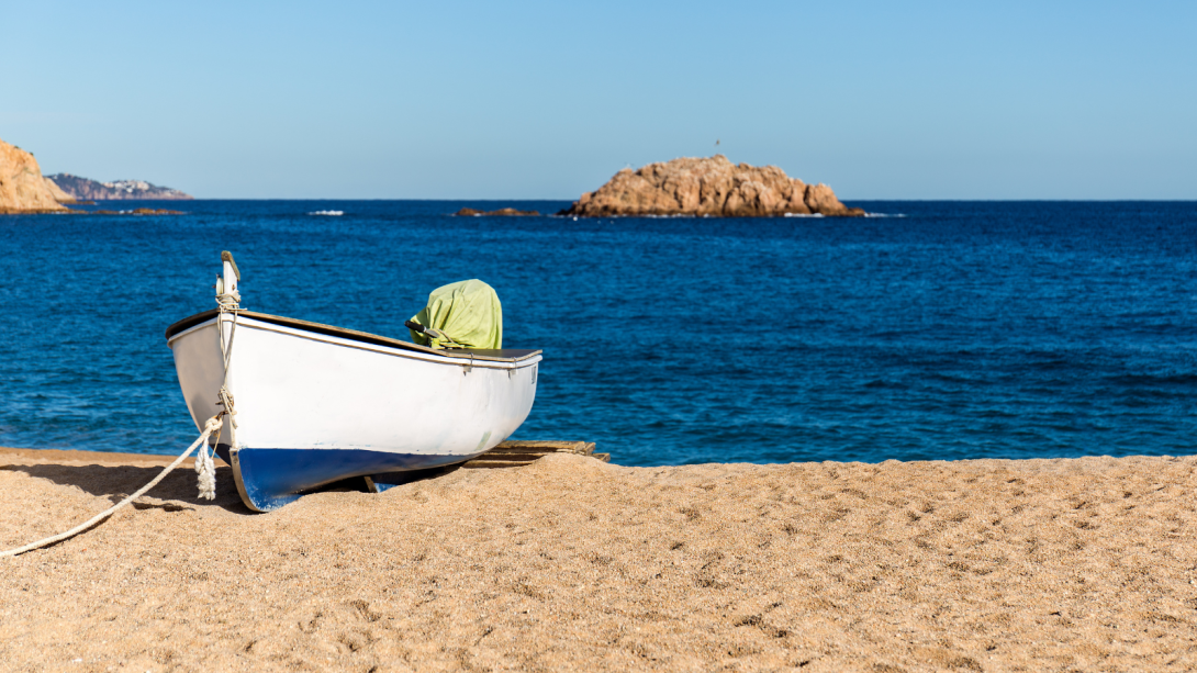 barco de pesca en Cataluña