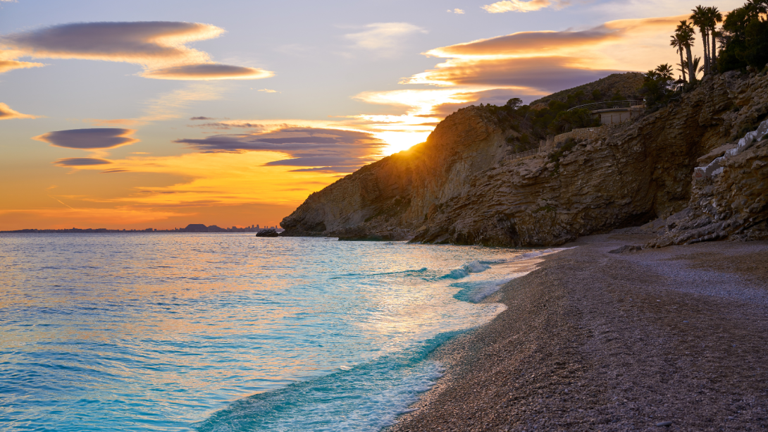 Playa en Vila Joiosa (Alicante)